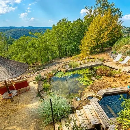 펜션 Coin De Paradis Aux Vans Jacuzzi Chauffee De Octobre A Avril 레반